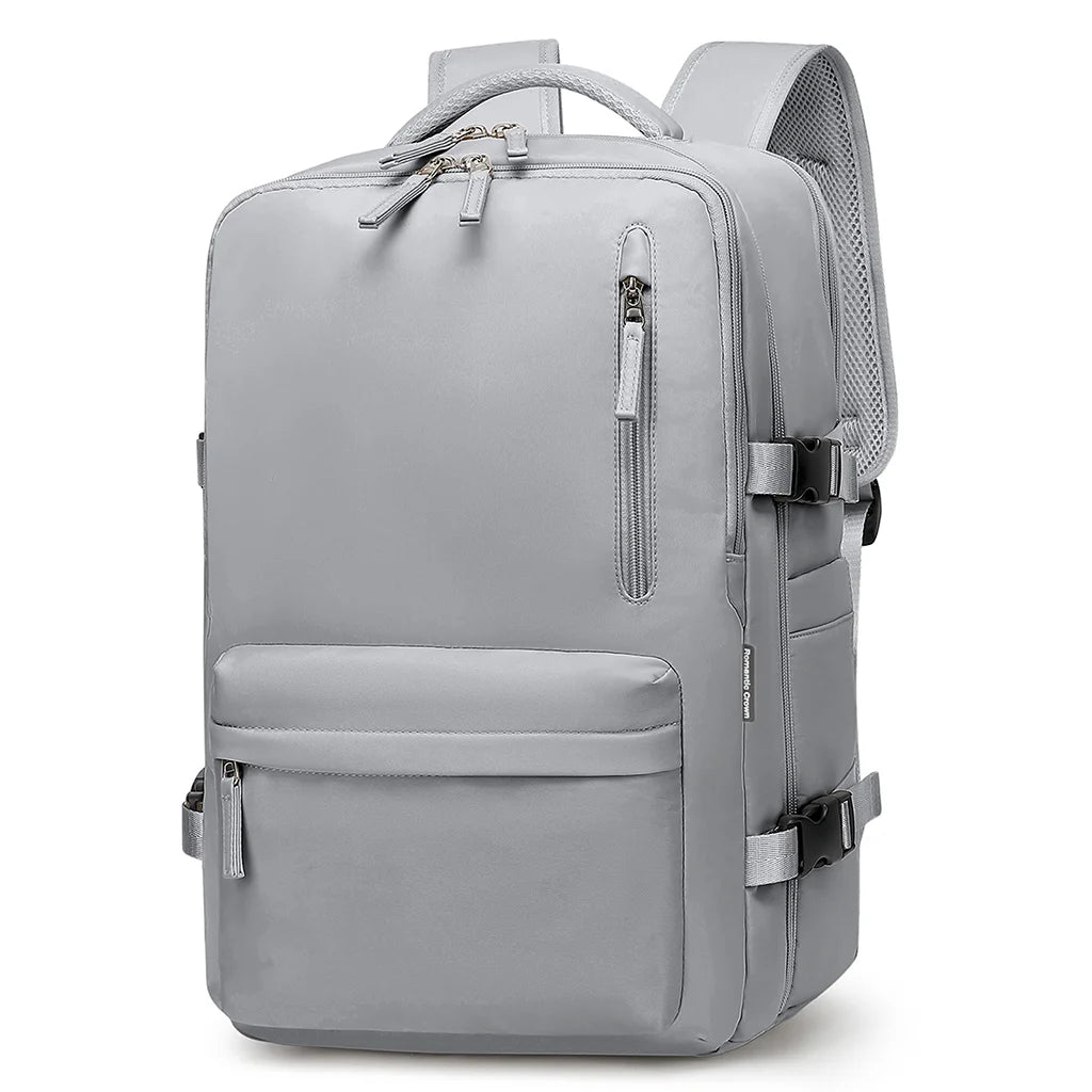 Mochila de Viagem Multifuncional Impermeável – Expansível, Reforçada, Compartimento para Notebook, Unissex