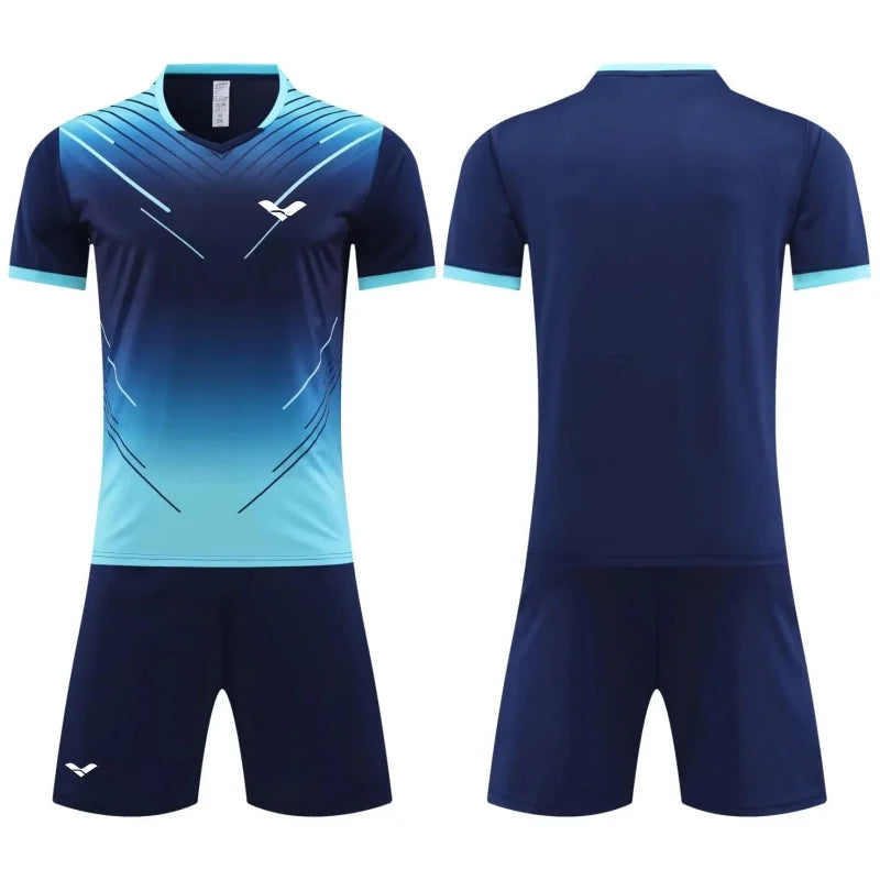 Conjunto Masculino Esportivo Verão – Camiseta Manga Curta + Shorts para Tênis e Treino