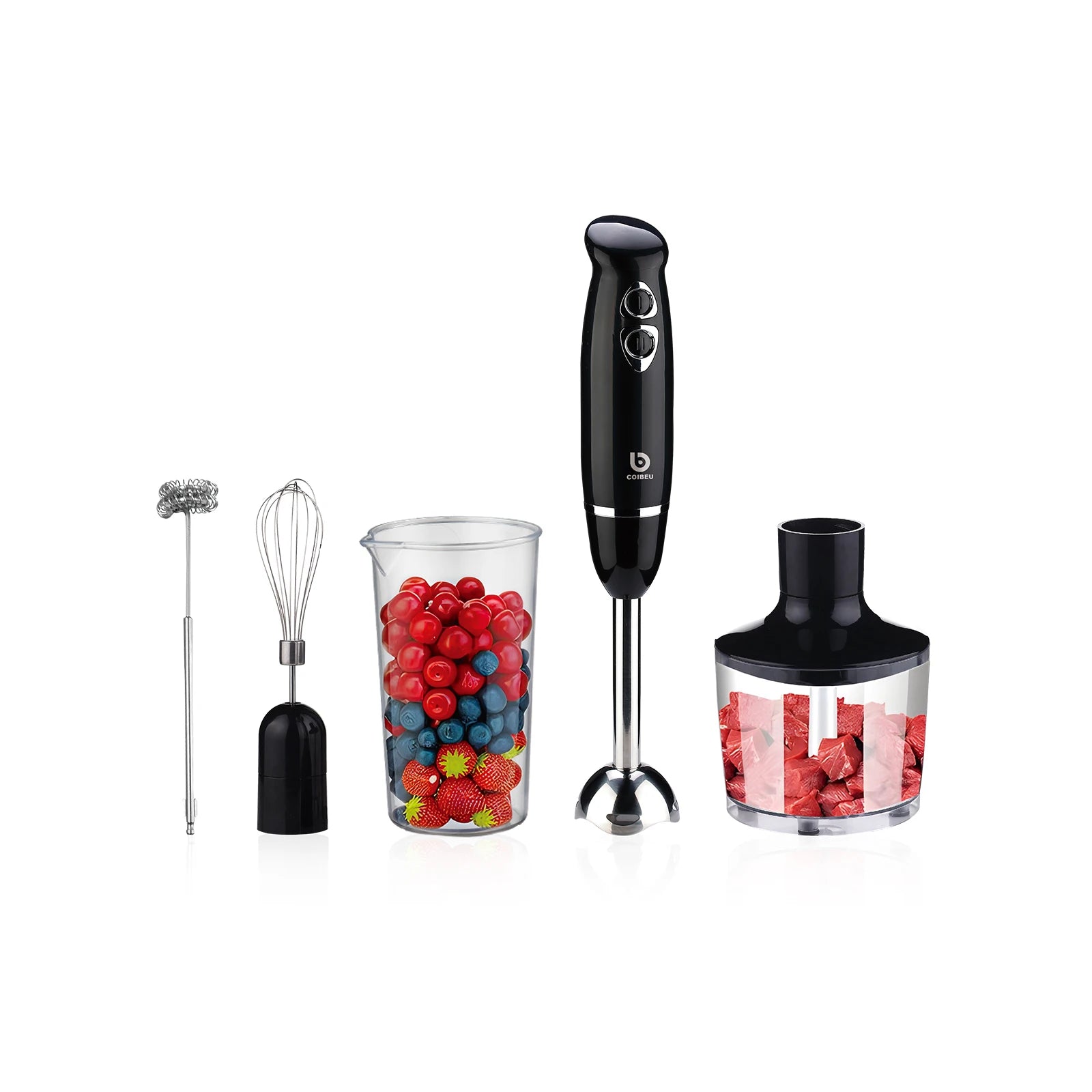 Liquidificador Portátil Elétrico 127V Mini Processador de Alimentos Mixer Compacto e Potente