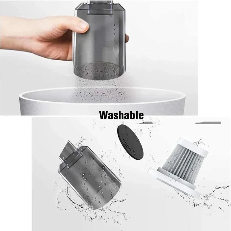 Aspirador Portátil Turbo USB- Potente Recarregável