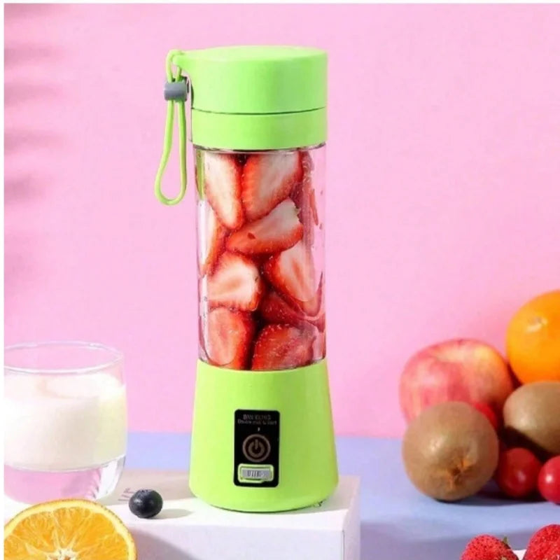Mini Liquidificador Elétrico Portátil Recarregável – Shake, Sucos e Vitaminas | Copo Mixer USB