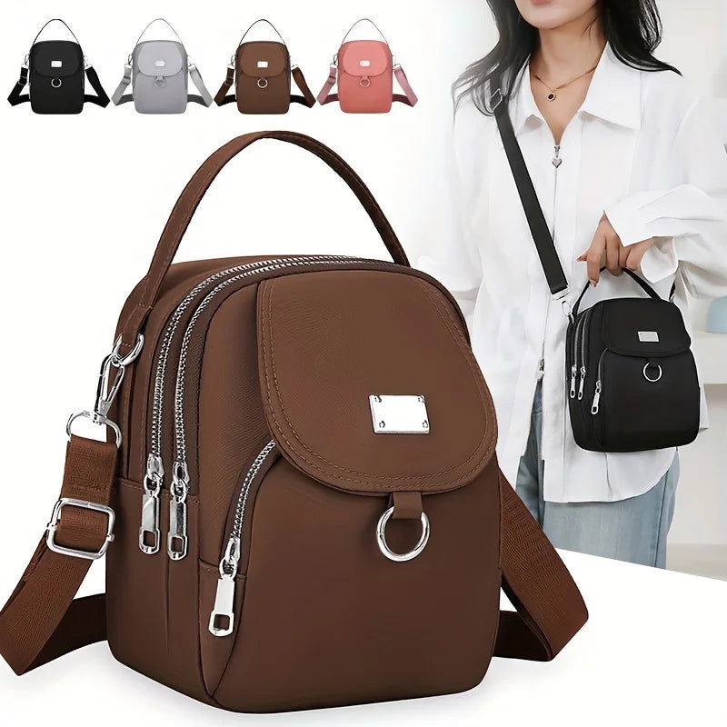 Bolsa Feminina Transversal Casual – Compacta, Moderna, Estilo Fashion, Alça Ajustável Crossbody